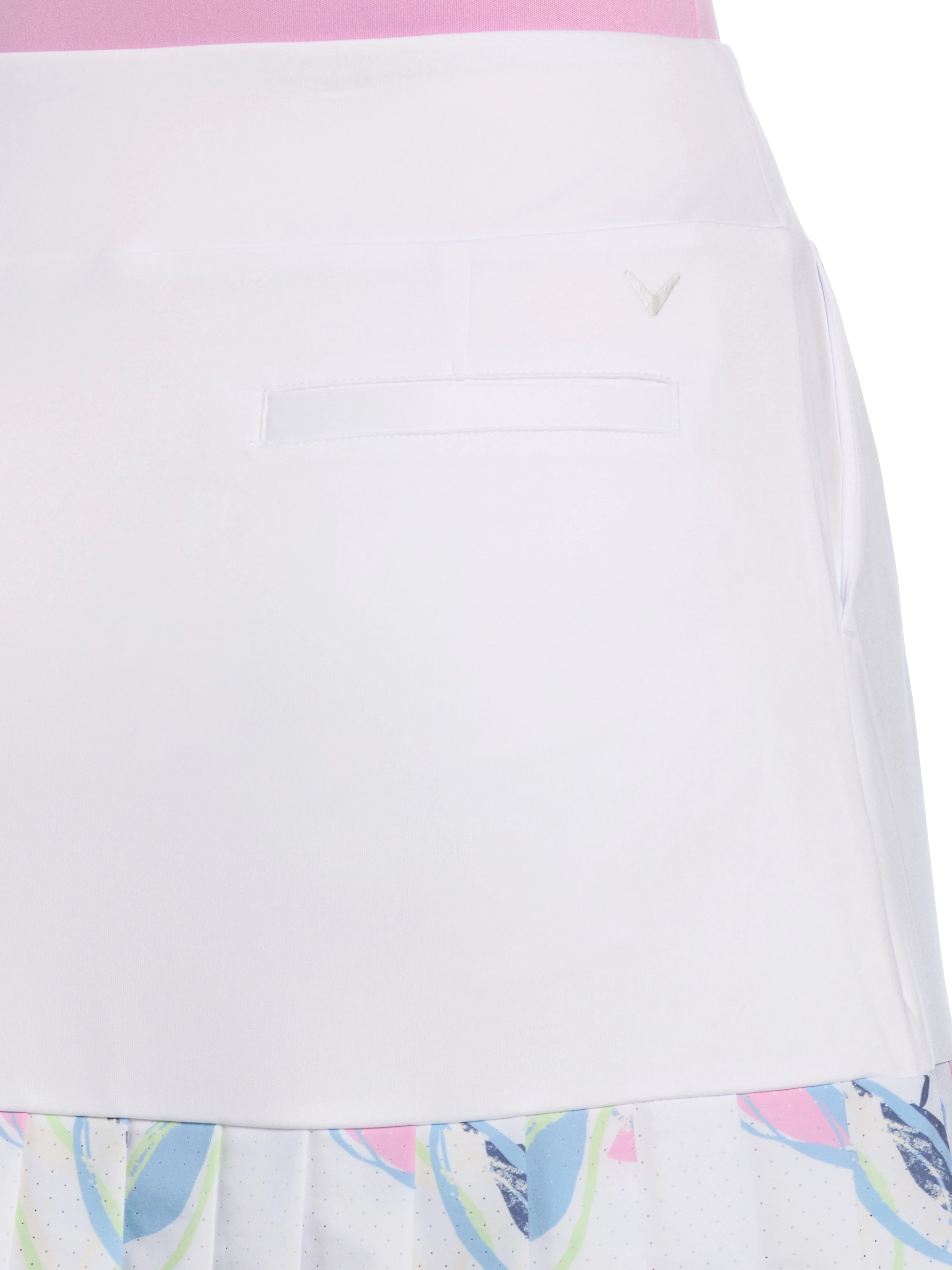 Womens 17" Linear Petals Skort With Pleats - Image 4